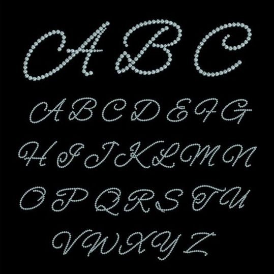 diamond alphabet 