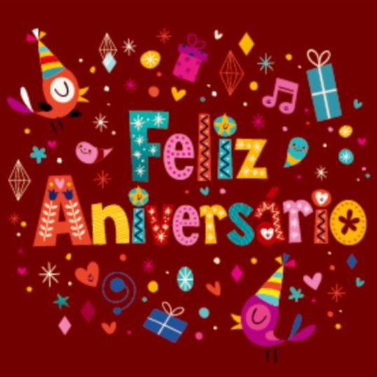 Portuguese happy greeting feliz card birthday Aniversario 