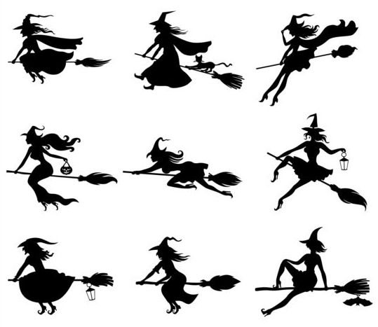 witch silhouette 