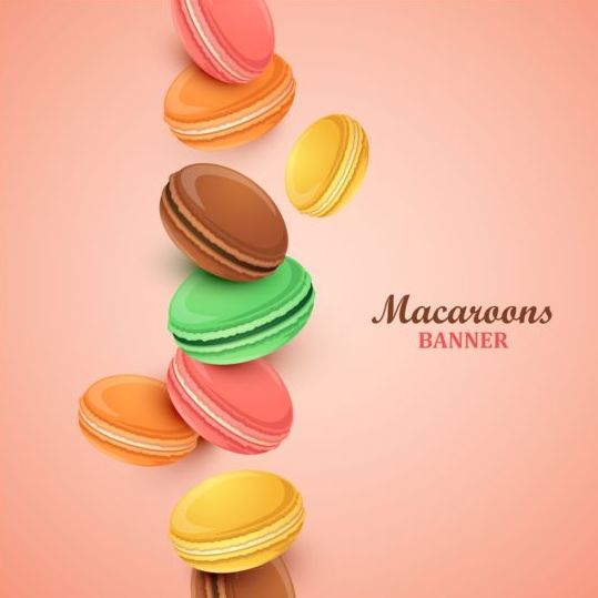 pink macaroons 