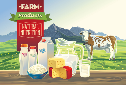 product milk landscape farm 