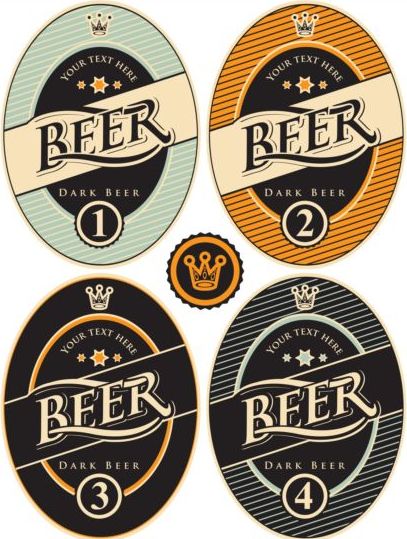 vintage Ovals label Brewery 