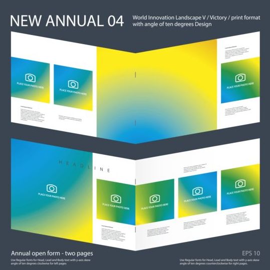 new layout design brochure Annual 