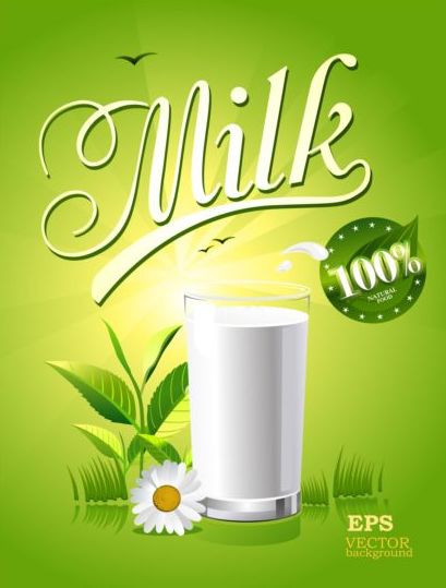 styles poster natural milk green 
