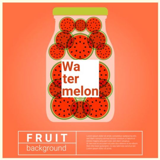 watermelon water recipe fruit background 