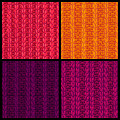 textures pattern knitted 