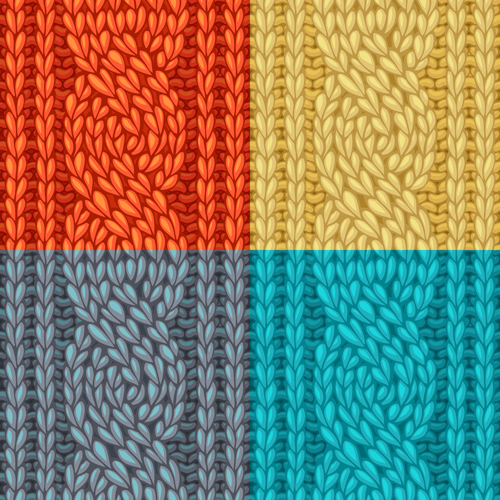 textures pattern knitted 