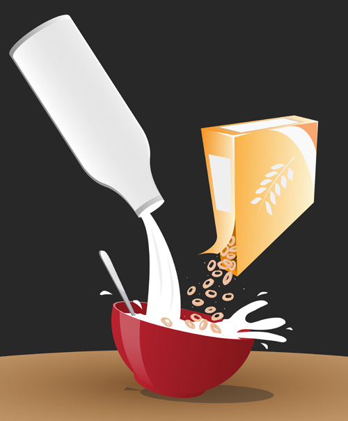 milk graphics cereal 