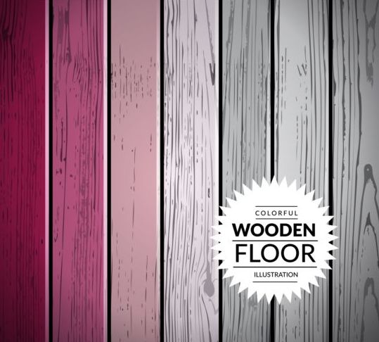 wooden illustration floor colorful background 