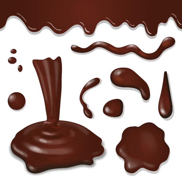 dirpping chocolate 
