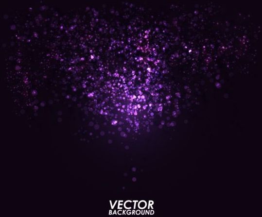 purple light dots black background 