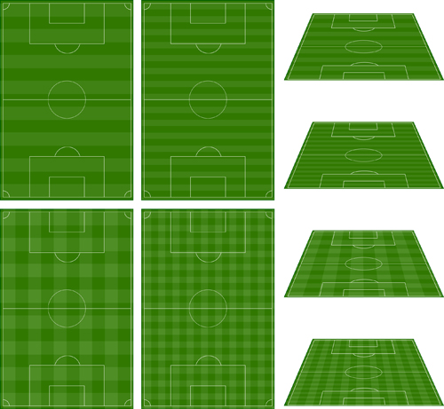 green football field 