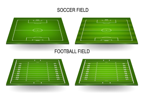green football field 