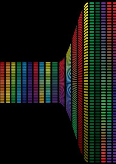 frequency colorful audio 