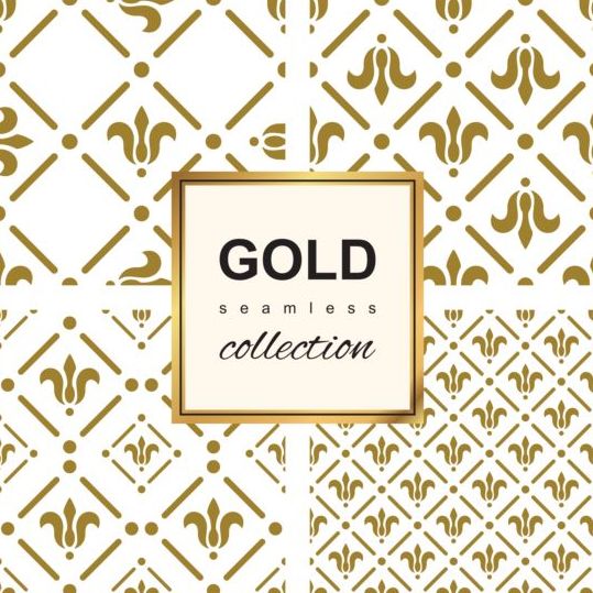seamless pattern luxury gold 