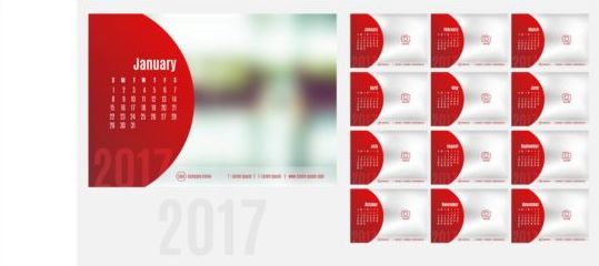 company calendar 2017 