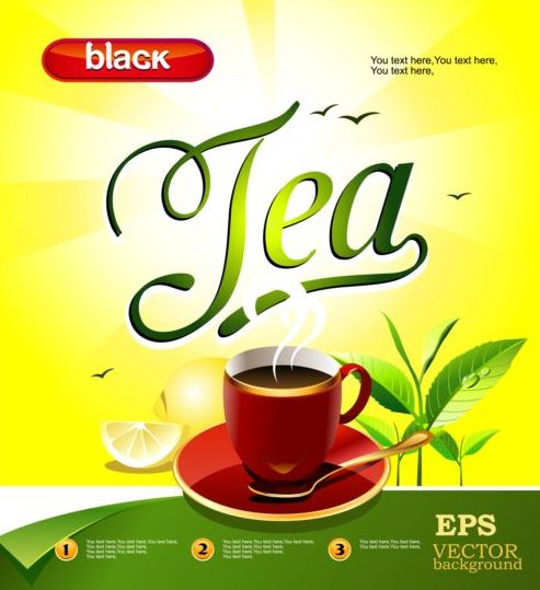 tea poster modern 