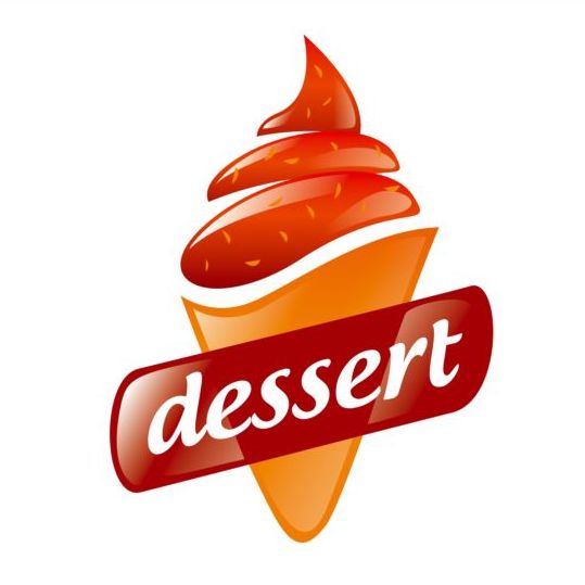 strawberry logo ice cream 