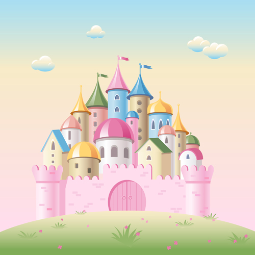 kids colored castles 