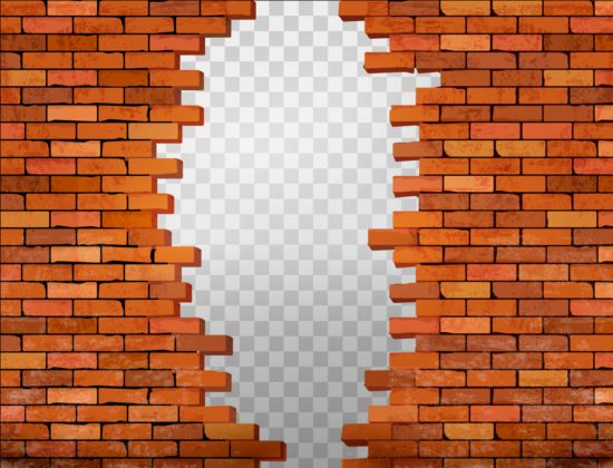 wall space red brick background 