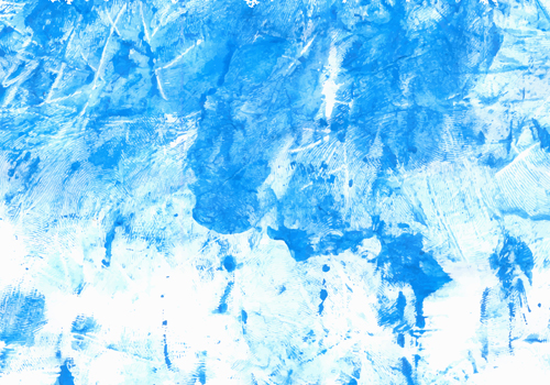 gouache blue background 