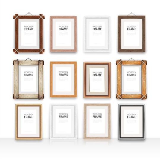 wooden photo frames 
