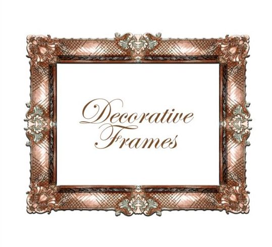 hand frame drawn decorative 
