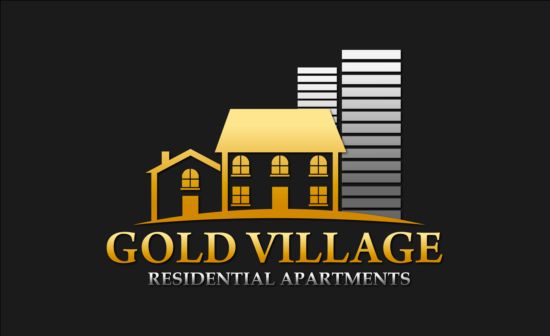 village logo gold 