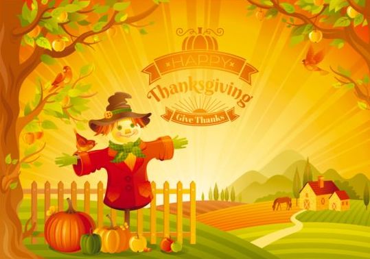 thanksgiving seasonal happy greetings cards 