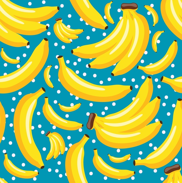 seamless pattern banana 