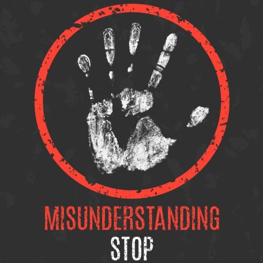 stop sign misunderstanding 