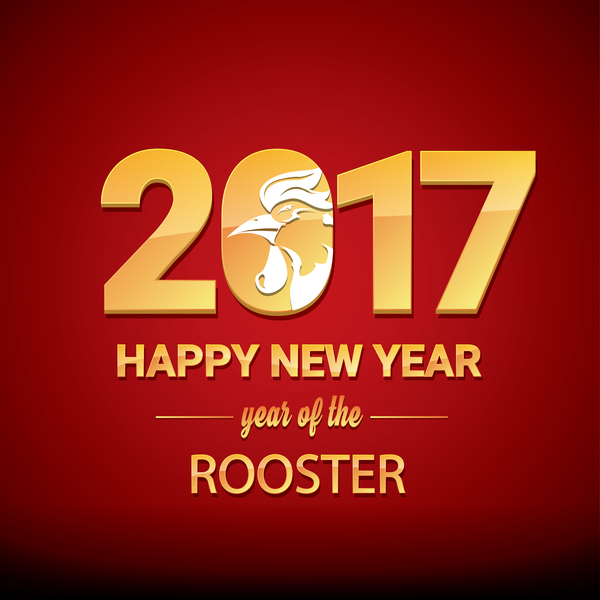 year styles rooster new chinese 2017 