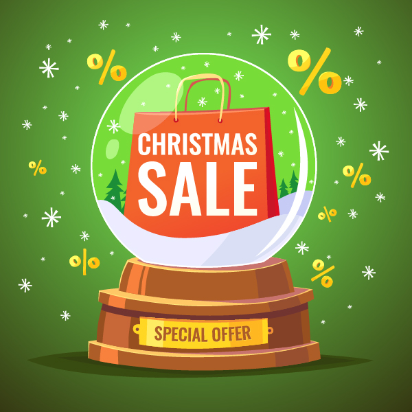 special sale poster offer christmas 