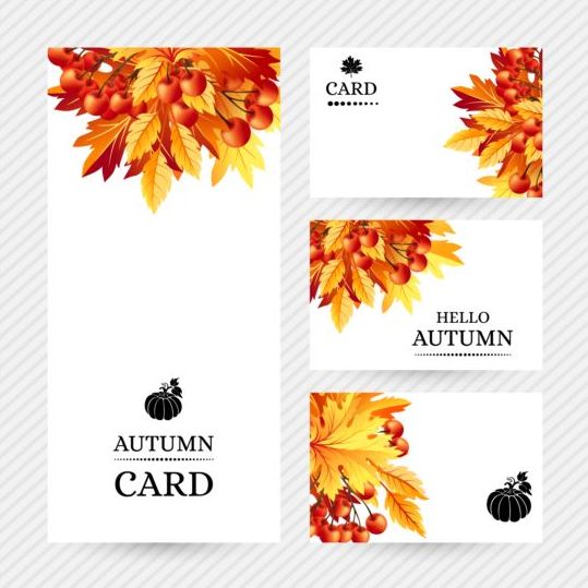 cards autumn 