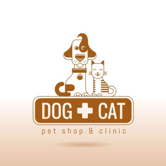 shop pet logos dog clinic cat 