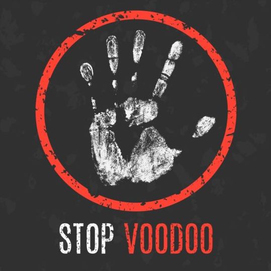 Voodoo stop sign  