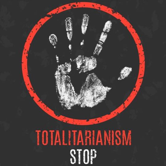 totalitarianism stop sign 