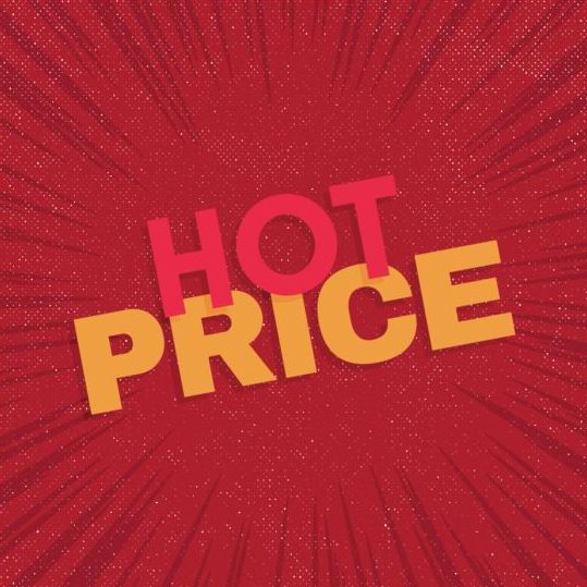 sale red hot background 