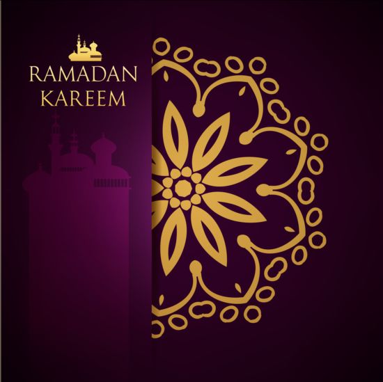 ramadan purple kareem Backgrounds 