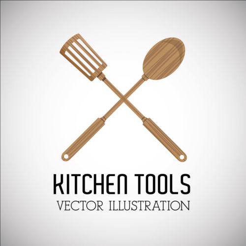 tools kitchen illustration 