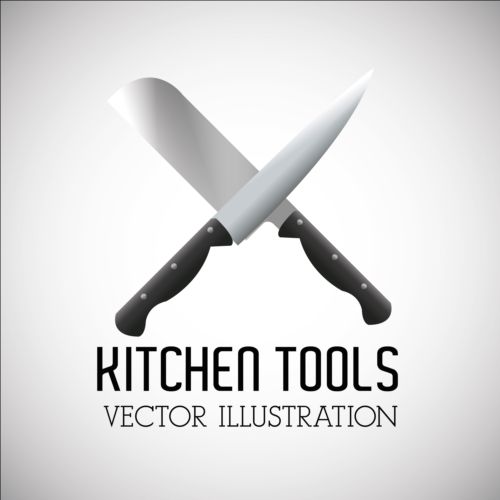 tools kitchen illustration  