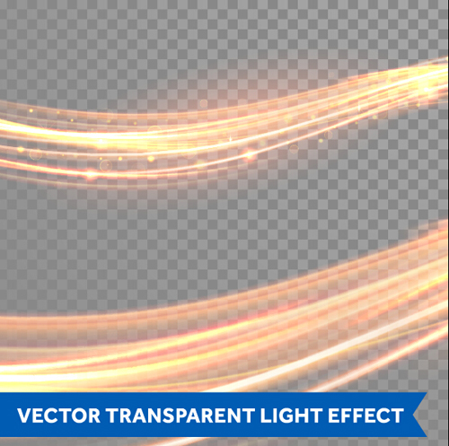 transparent light illustration effect  