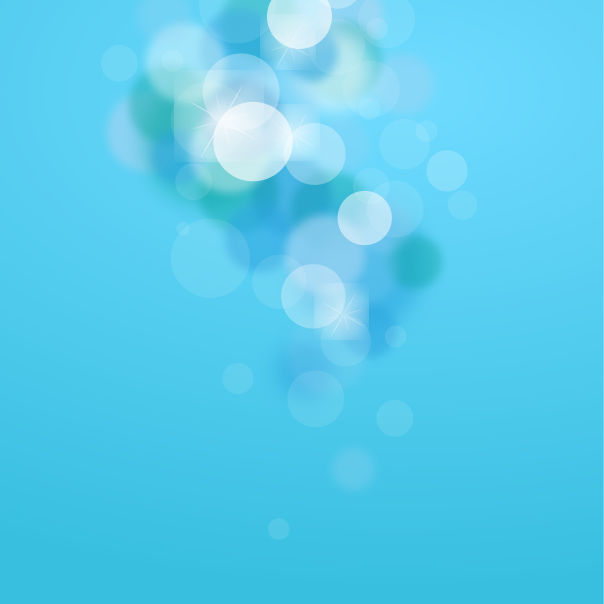 graphic bokeh blue abstract 