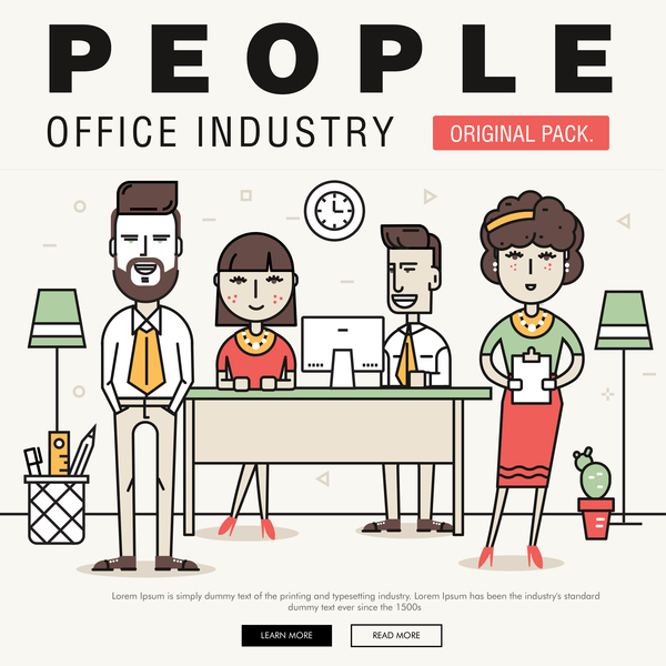 people office industry 