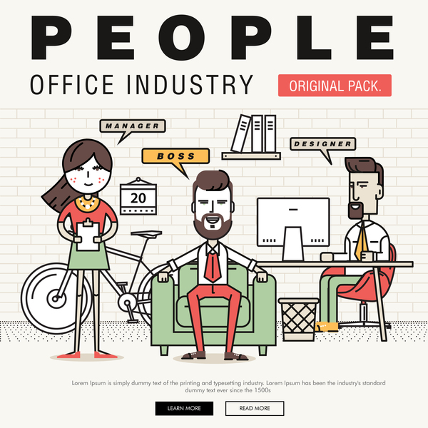 people office industry 