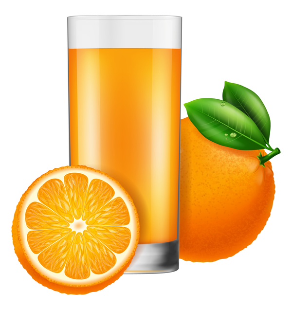 orange juice glass cup 