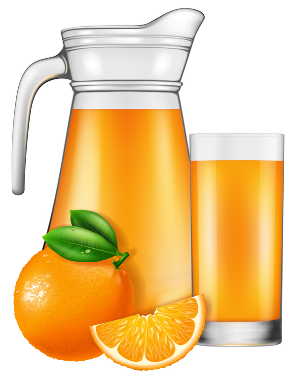 orange juice glass cup 