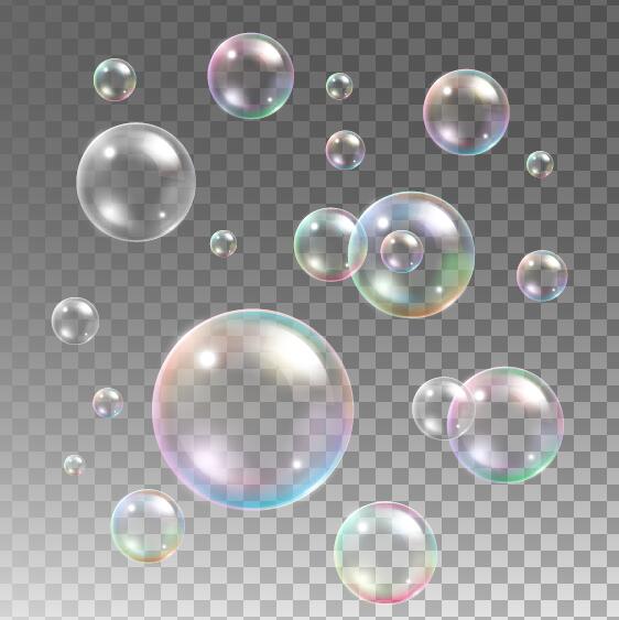 transparent illustration bubble 
