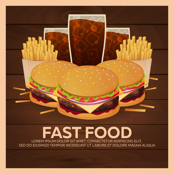 poster food fast 