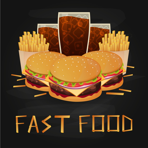 poster food fast 